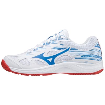 Zapatillas Para Voleibol Mizuno Stealth Star Junior Hombre - Blancos / Rojos / Azules - Chile M143D